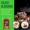 Raw California Almonds 16 oz (1 lb) | Natural | Whole | Batch Tested Gluten & Peanut Free | No PPO | Non-GMO | No Herbicide | Healthy Protein boost | Premium Quality | for Snacking, Baking, Cooking view 2