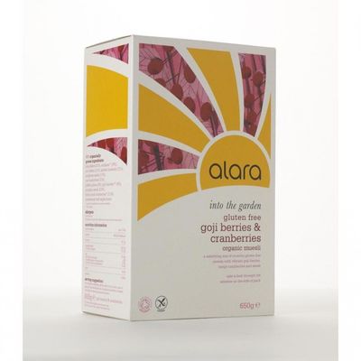 Alara Org GF Goji & Cranberry Muesli 650g - CLF-ALR-3692 by Alara
