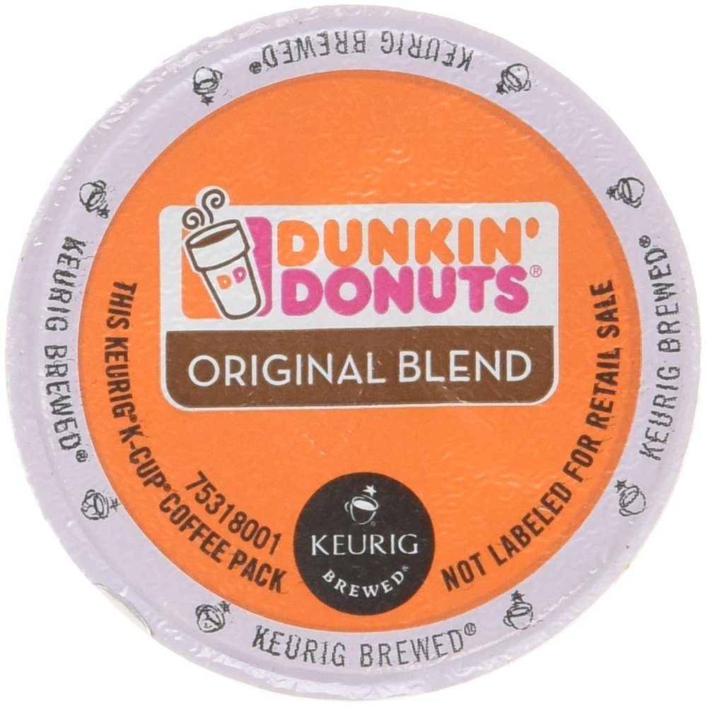 Dunkin Donuts Original Flavor Coffee K-Cups for Keurig K Cup Brewers 480 Count