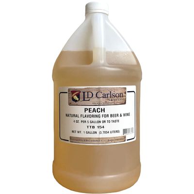 Brewers Best All Natural Flavorings - Peach 128 oz, Various (3718A)
