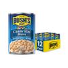 BUSH'S BEST 15.5 oz Canned Cannellini Beans, Source of Plant Based Protein and Fiber, Low Fat, Gluten Free, (Pack of 12) view 1