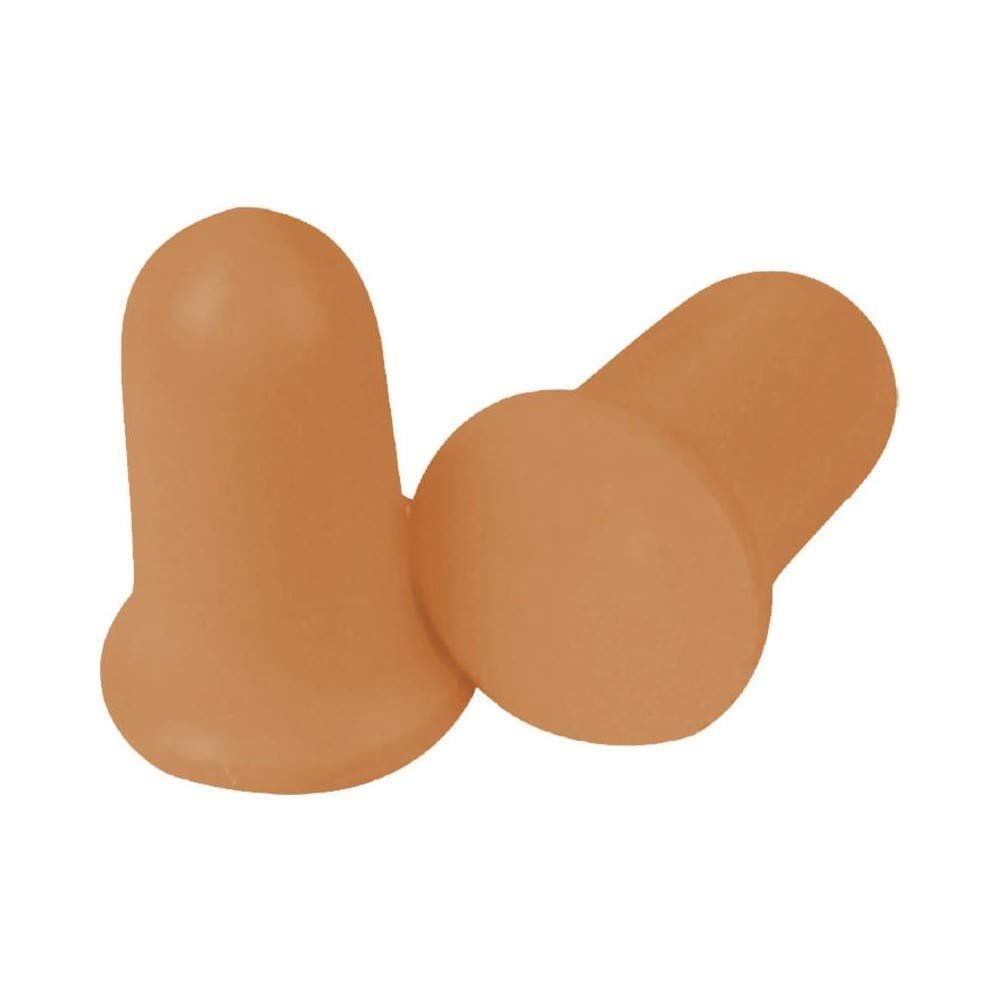 Deltaplus Delta Plus CONICPLUS200 Polyurethane Disposable Earplug, Hi-Viz Orange, One Size, Box of 200 Pairs