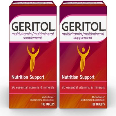 Geritol Multivitamin Tablets 100 TB - (Pack of 2)