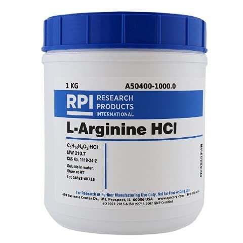 Research Products International L-Arginine Monohydrochloride, 1 Kilogram - RPI