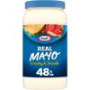 Kraft Real Mayo Creamy & Smooth Mayonnaise - Classic Spreadable Condiment for Sandwiches, Salads and Dips, Made with Cage-Free Eggs, For a Keto and Low Carb Lifestyle, 48 fl oz Jar view 1
