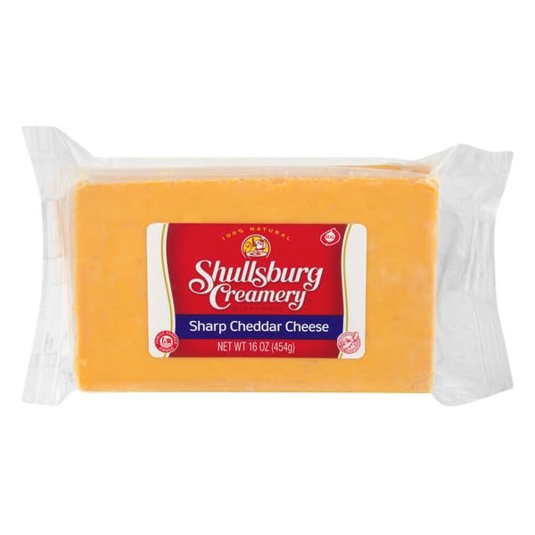 Shullsburg Creamery - Sharp Cheddar Cheese - 1 Pound