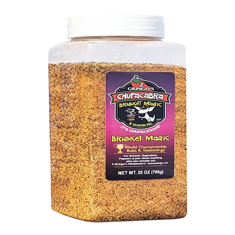 2 Gringos Chupacabra Brisket Magic Seasoning, 25 Ounces
