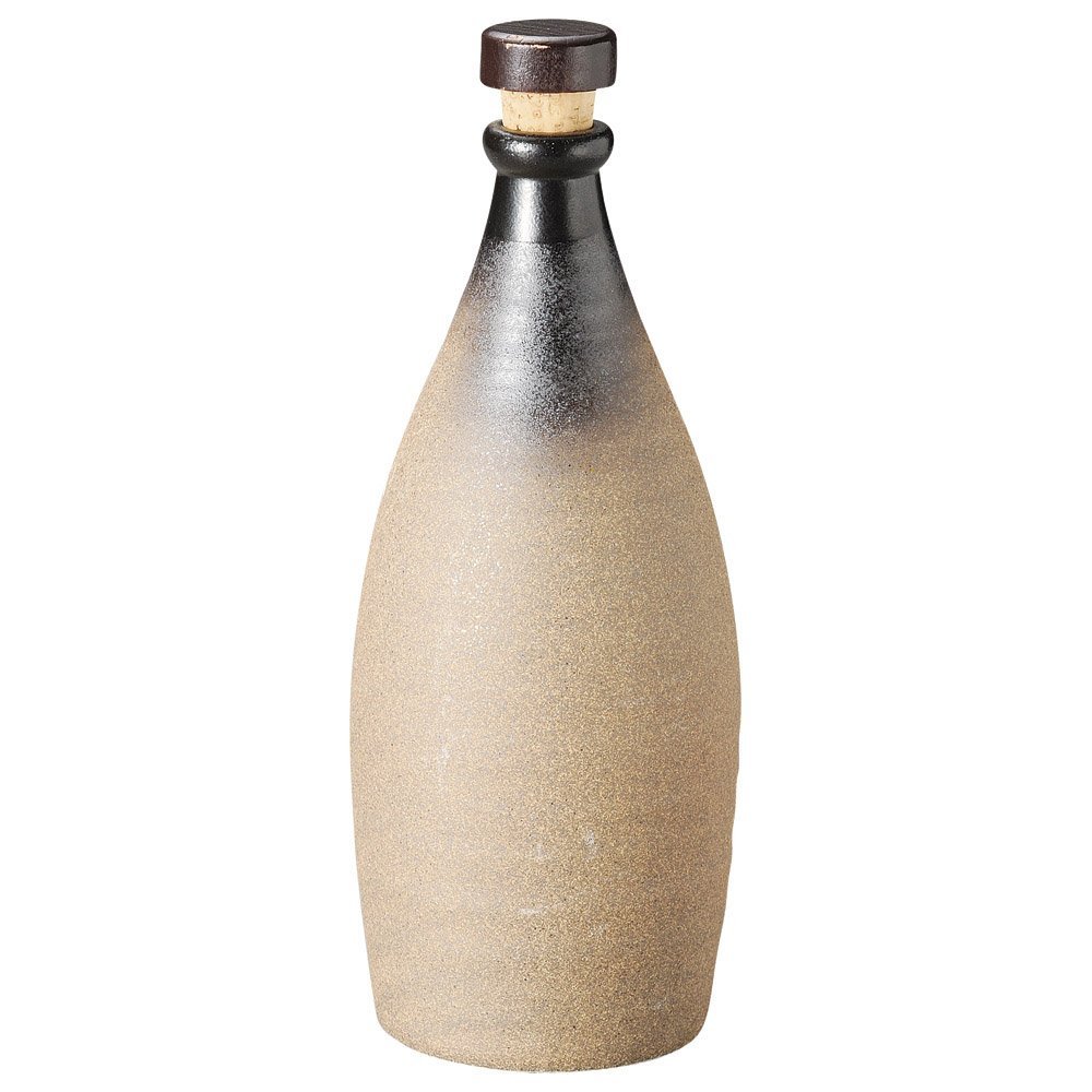 Igabuki No. 4 Bottle, 3.5 x 9.6 inches (9 x 24.5 cm), 25.1 fl oz (740 cc), 14.1 oz (400 g), Bottle, Restaurant, Ryokan, Japanese Tableware, Restaurant, Stylish, Tableware, Commercial Use