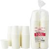 Artnap PS-103 Paper Cups, 5 Ounces, Pack of 100, White, Solid Color, 5.1 fl oz (150 ml), Total of 200 Count view 1
