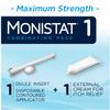 MONISTAT 1-Dose Yeast Infection Treatment, 1 Ovule Insert & External Itch Cream view 2