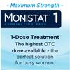 MONISTAT 1-Dose Yeast Infection Treatment, 1 Ovule Insert & External Itch Cream view 3