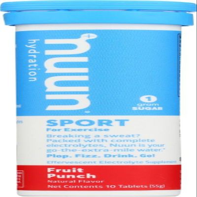 Nuun Active: Fruit Punch Electrolyte Enhanced Drink Tablets (2-Pack of 10)