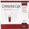 BROADMAN CHURCH SUPPLIES Plastic, Disposable, Recyclable Communion Cups, 500 Count view 1