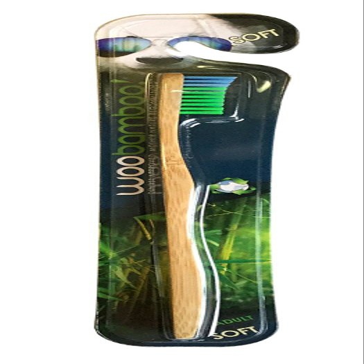 Woobamboo Toothbrush Adult Soft, (Pack of 6)