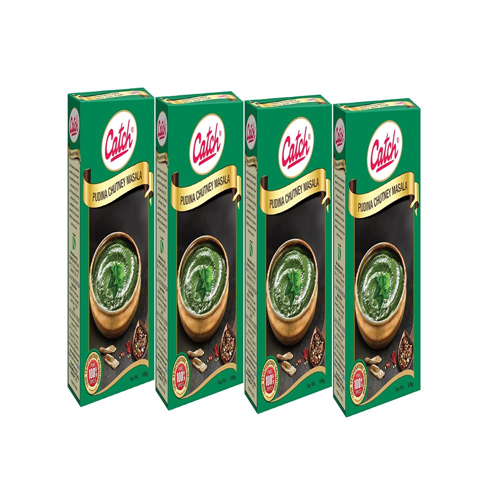 Catch Spices Pudina Chutney 100gms (Pack of 2)