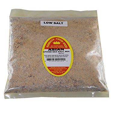 Marshalls Creek Spices (3 pack) LOW SALT, ASIAN SPICED SEA SALT MIX REFILL