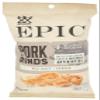 EPIC Sea Salt & Pepper Pork Rinds, Keto Consumer Friendly, 2.5oz view 1
