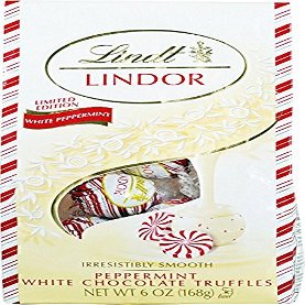 Lindt Choc Lindor Wht Pprmnt Bg