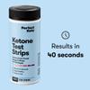 Perfect Keto Ketone Test Strips Kit for Testing Ketones on Low Carb Ketogenic Diet, Monitor Ketosis, Keto Diet Tracker, Urine Test Strips, 100 CT view 2