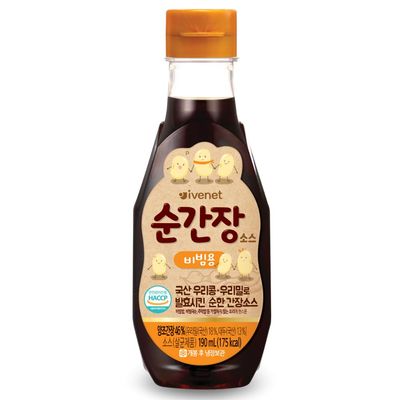 [ivenet] baby salt pure salt baby soy sauce broth baby sesame oil (Baby/Kids Soy Sauce [Regular])