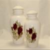 Roses Urn- Cremation Urn or Keepsake for Ashes - Hand Made Pottery (Large 136 Cubic Inches) view 3