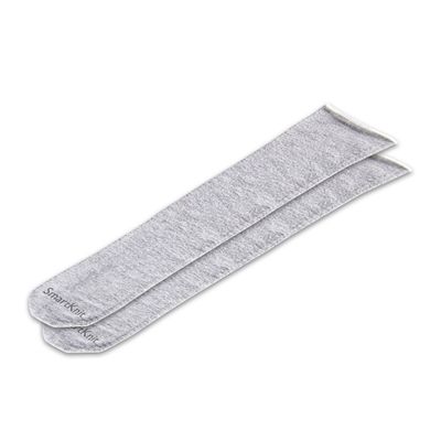 SMARTKNIT Adult AFO Interface Seamless Sensitivity Socks (Gray, Regular)