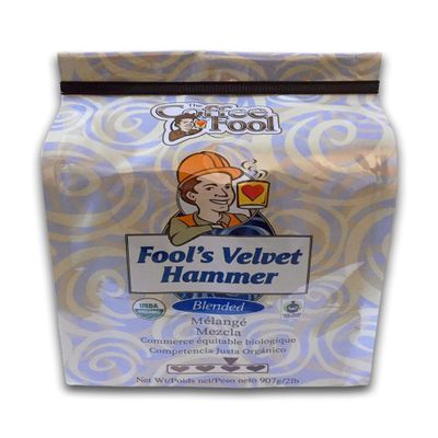 Coffee Fools Organic Fair Trade Velvet Hammer, 2 Pound (Powder (Turkish))