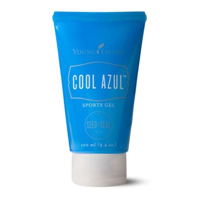 Young Living Cool Azul Sports Gel, 3.4 oz | Body Care | Non-Sticky, Aloe-Based Formula | Soothes Muscles During Massage | Warming & Cooling Sensations | Vegan-Friendly | Ideal for Post-Exercise