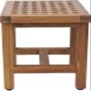 AquaTeak Patented 18" Grate Lotus Teak Shower Bench & AquaTeak Premium Teak Oil view 2