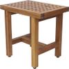 AquaTeak Patented 18" Grate Lotus Teak Shower Bench & AquaTeak Premium Teak Oil view 3