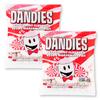 Dandies Peppermint Vegan Marshmallows, No Artificial Flavorings, Food Dyes, Corn Syrup, or Gelatin, Perfect for Hot Cocoa, Desserts, or Snacking (2 Pack, 5 oz each) view 1