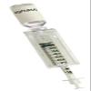Insul-eze, a one-piece syringe magnifier that magnifies syringe calibrations 2x (fits vial top opening .51 - 55 inch) and 1ml, 1/2ml and 1/3ml syringes with fixed-tip needles. Item#IZ6000 view 1