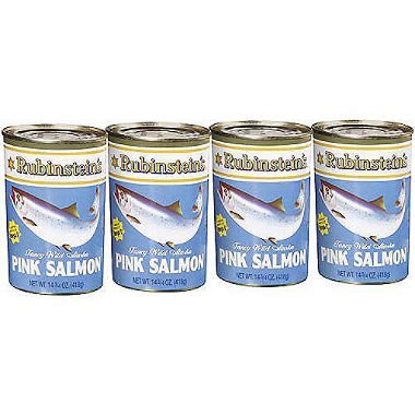 Rubinstein's Pink Salmon - 4/14.75oz (pack of 2)