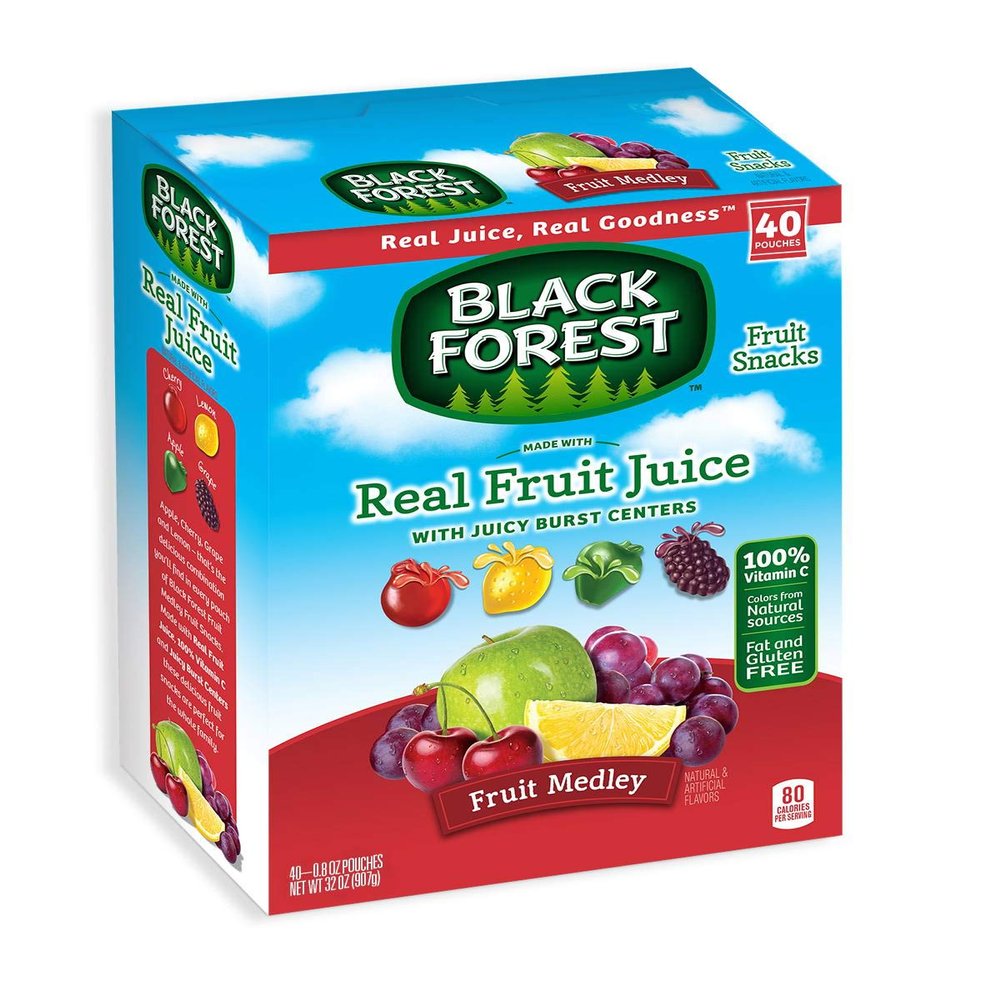 Black Forest 0.8 Ounce Medley Fruit Snack, 40 count per pack -- 6 per case.