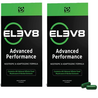 ELEV8 Advanced Performance Supplement - 60-Day Supply (60 Capsules) | Unlock Ancient Medicinal Secrets for Optimal Health and Functioning (Packaging May Vary)