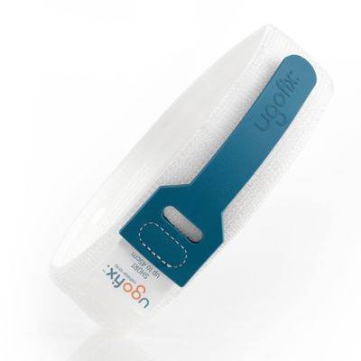 Ugo Fix Catheter Strap (x5)  Medical Catheter Securement Thigh Support Strap/Holder with Anti Slip Silicone Grip and Laundry Bag - Washable and Reusable (Pack of 5) (Long)