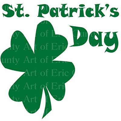 1/4 Sheet - Irish Happy St. Patrick's Day - Edible Cake/Cupcake Party Topper - D22116