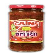 Cain's Sweet Pepper Relish 12 oz (Pack of 3)