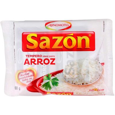 AjiNoMoto Sazon Arroz | Rice Seasoning - 60gr 2.11oz (2 Pack)