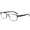 EYEGUARD Readers Metal Deluxe Rectangular Reading Glasses for Men 4.00 view 2