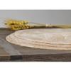 Ultra Thin Crust Whole Wheat Round Par Baked Pizza Shell Flatbread, 16 inch - 50 per case. view 1