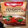 2pcs x Indofood Instant Seasoning Rendaing Beef in Rich Coconut & Spices view 1
