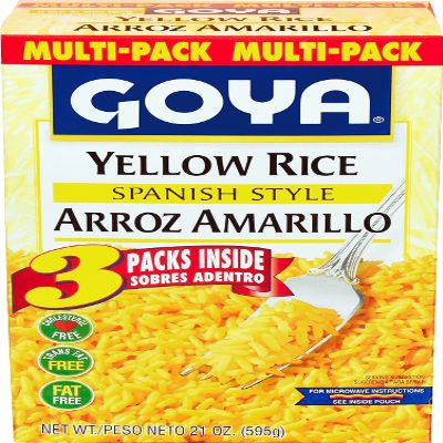 Goya Yellow Rice Mix Multipack, 7 Ounce (Pack of 3)