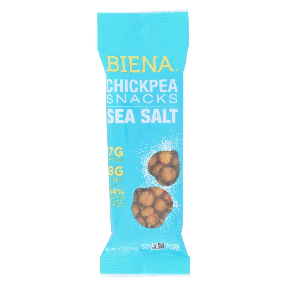 Biena Chickpea, Sea Salt - (Case of 10 - 1.2 oz)