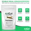 ecoEat Edible Bugs Dehydrated Grasshoppers  15g Pack - Edible Insects Candy Grasshoppers - Snack Food Gifts view 2