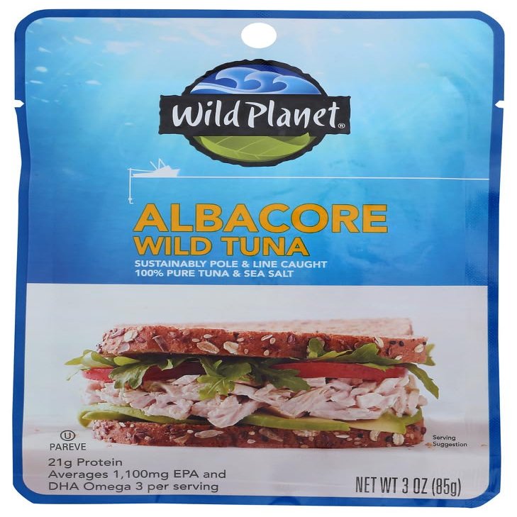 Wild Planet Wild Albacore Tuna -- 3 oz - 2 pc