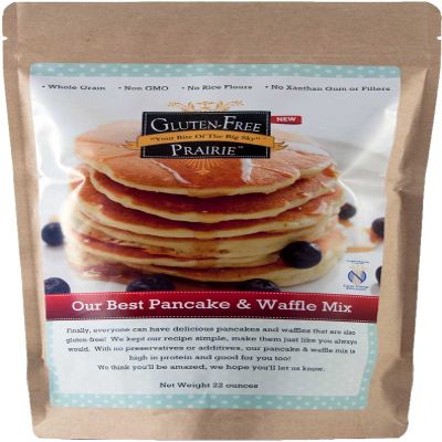 Gluten-Free Prairie Our Best Pancake & Waffle Mix, Certified Gluten Free Purity Protocol, Non-GMO, 22 Ounces