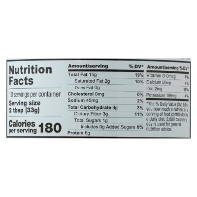 NuttZo Natural Power Fuel Crunchy 7 Nuts & Seeds Butter | Paleo and Keto Friendly | Peanut & Gluten Free, Kosher, No Added Sugar or Oil, 6 Pack