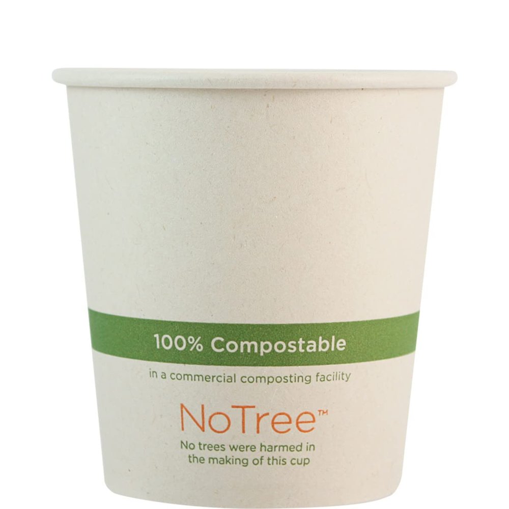 World Centric Compostable FSC Mix Kraft Paper Hot Cup, 10 Ounce - 1000 per case
