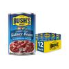 BUSH'S BEST 16 oz Light Red Kidney Beans, Canned Beans, Kidney Beans Canned, Source of Plant Based Protein and Fiber, Low Fat, Gluten Free, (Pack of 12) view 1